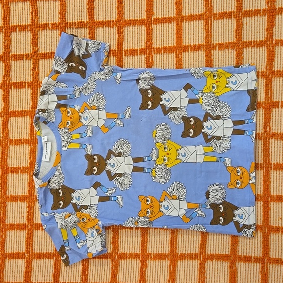 Mini Rodini Cheer Cats Tee main image 1